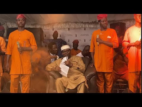At 83, Chief Ebenezer Obey performance that has got many talking with Ara the drummer lady