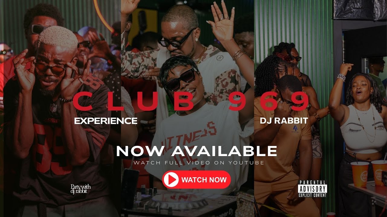Afrobeats & Amapiano 2025 | Detty December Party Mix โ DJ Rabbit on CLUB 969 | Cool FM Nigeria ๐ต๐ฅ