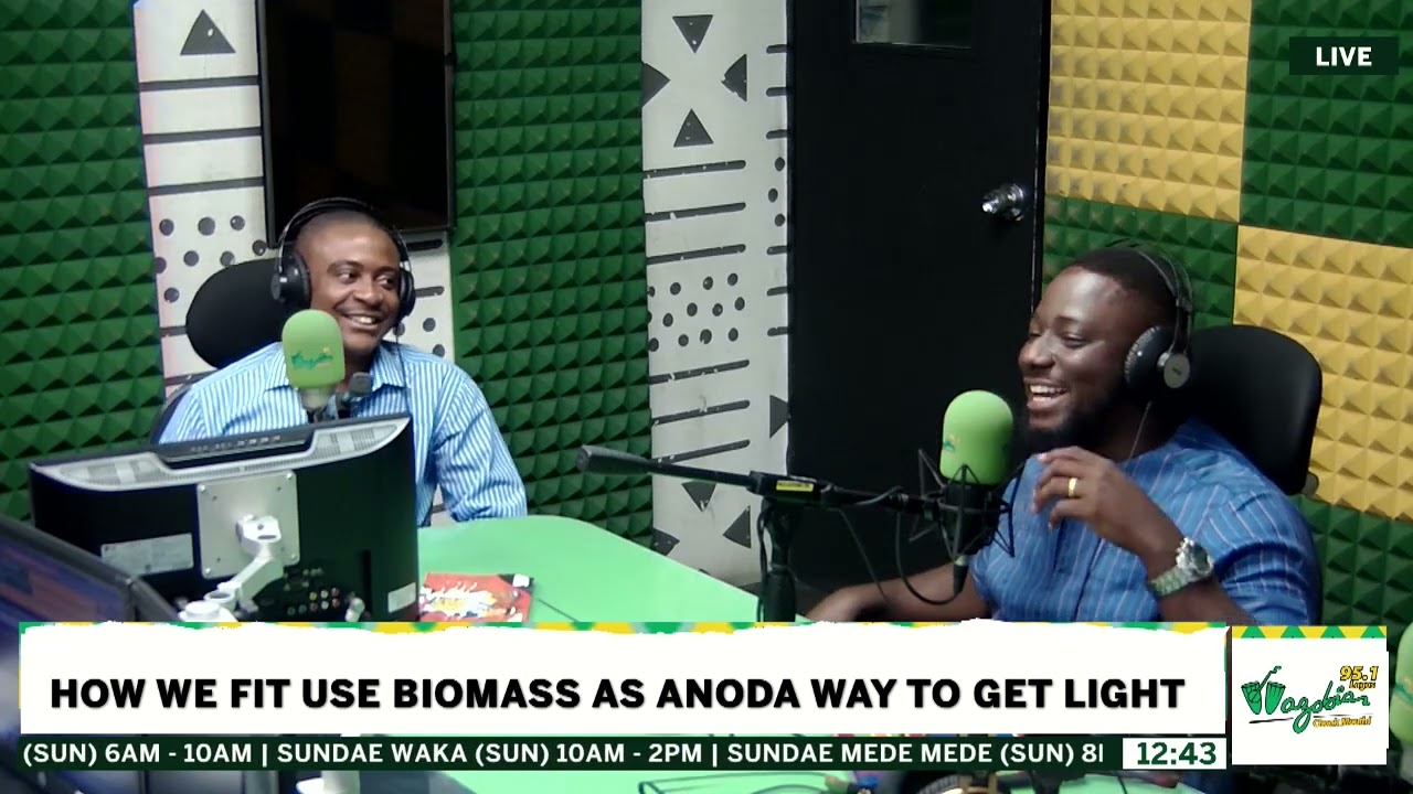 HOW WE FIT USE BIOMASS AS ANODA WAY TO GET LIGHT