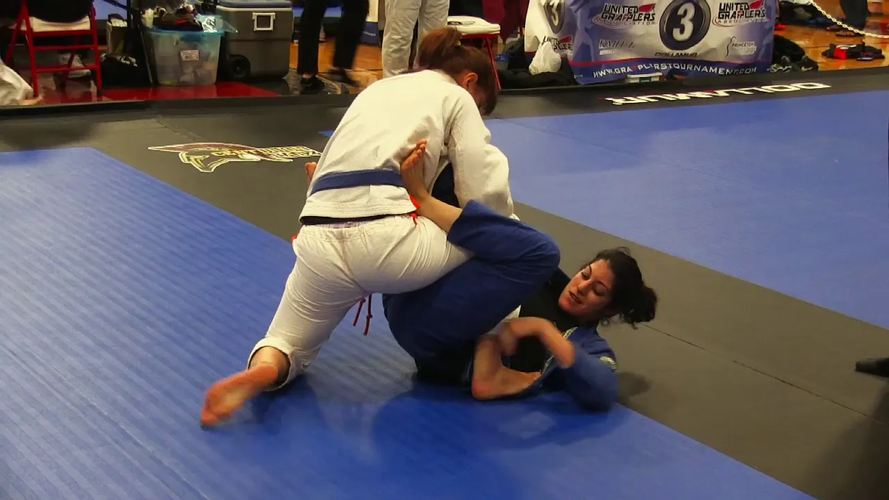 Girls Grappling 016:  Remastered BJJ MMA Fighting Women Wrestling  Brazilian Jiu-Jitsu