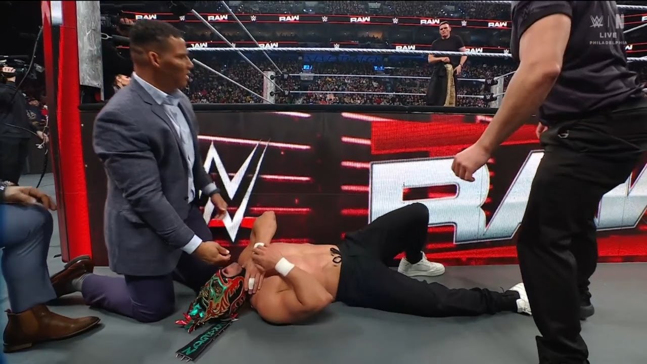 Gunther destroys Dragon Lee - WWE RAW | Feb. 2, 2026