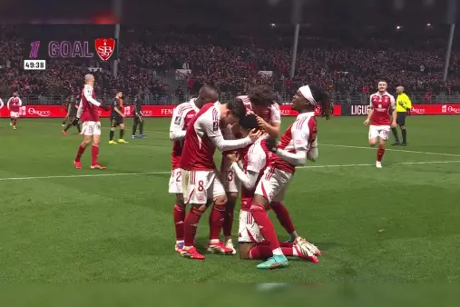 Brest VS Lorient Highlight