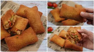 Ramadan Special Crispy Chicken Bread Rolls By Recipes of the World (2026) poster