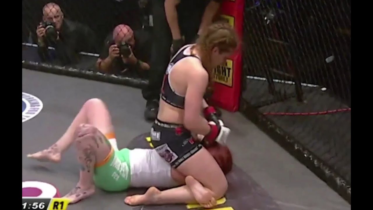 Best Ground and Pound 3 Female MMA