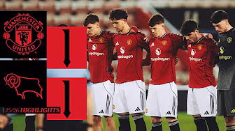 All Square in PL2 π€ | Man Utd 1-1 Derby County | U21's Highlights | The Academy