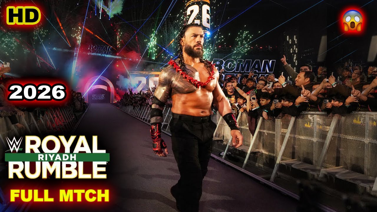 FULL MATCH : WWE Royal Rumble 2026 | Roman Reigns Wins 30 Men Royal Rumble Match 2026 | Highlights