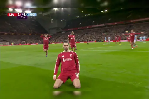 Liverpool VS Manchester City Highlight