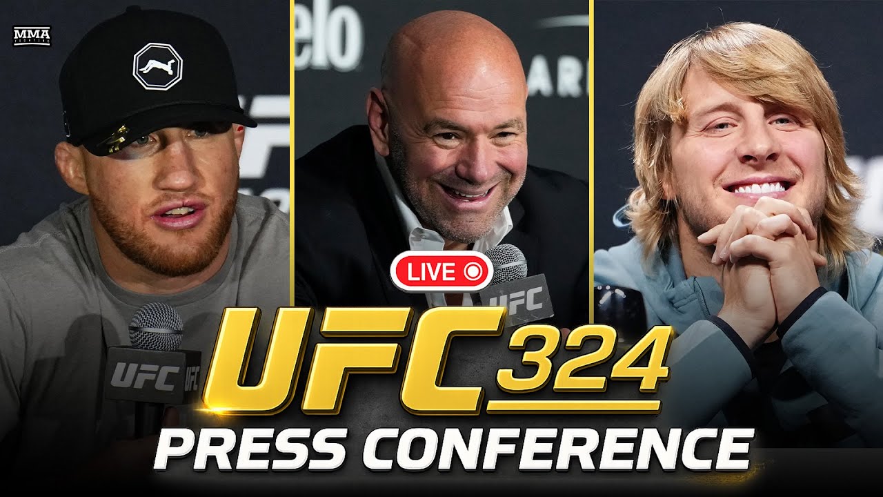 UFC 324: Gaethje vs. Pimblett Post-Fight Press Conference LIVE STREAM | MMA Fighting