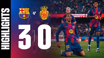 FC BARCELONA 3 vs 0 MALLORCA | LALIGA 2025/26 MD23 🔵🔴