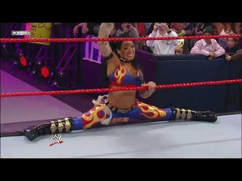Raw: 12/22/2008 Mickie James & Melina vs Jillian Hall & Layla