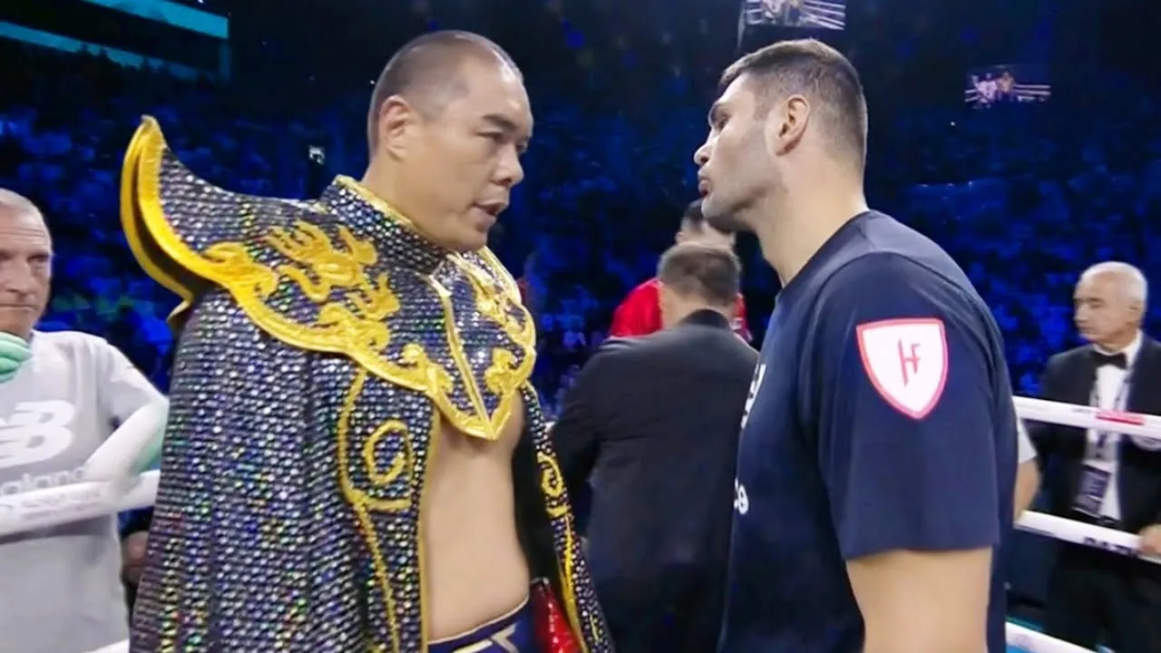 Zhilei Zhang (China) vs Filip Hrgovic (Croatia) Boxing Fight Highlights - Best Moment HD