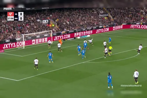 Valencia VS Real Madrid Highlight