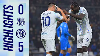 FIVE GOALS AND THREE POINTS 🖤💙 | SASSUOLO 0-5 INTER | SERIE A 25/26 HIGHLIGHTS 🇬🇧