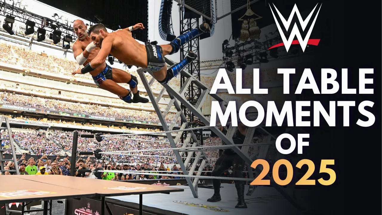 WWE All Table Moments of 2025