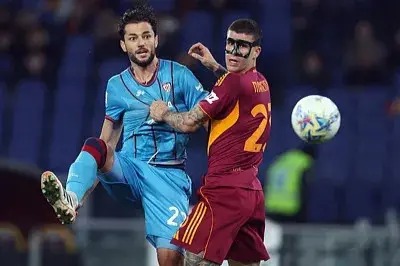 Roma VS Cagliari Highlight