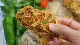 Crispy Thread Chicken Ramadan Special Iftar Snack Recipe By Recipes Of The World (2026) poster