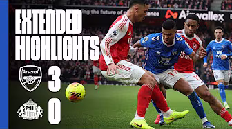 Extended Premier League Highlights | Arsenal 3 - 0 Sunderland AFC