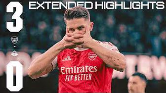 GYOKERES SCORES HIS 13TH GOAL OF THE SEASON l Extended Highlights l Arsenal 3-0 Sunderland l PL