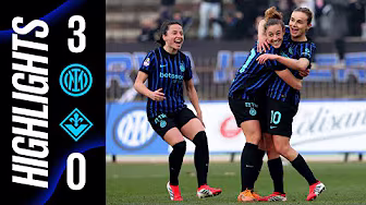 SHOW NERAZZURRO ALL'ARENA: TRE GOL E TRE PUNTI 😎 | INTER 3-0 FIORENTINA | SERIE A WOMEN | HIGHLIGHTS