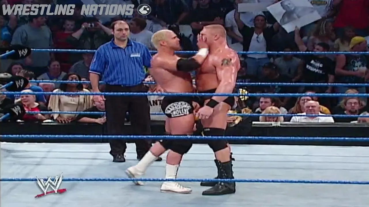 Brock Lesnar vs Hardcore Holly on Smackdown