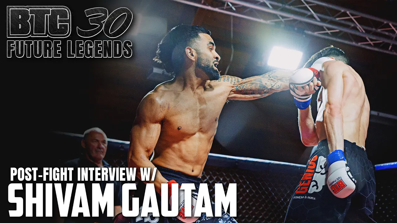 BTC 30 Post-Fight Interview #3: Shivam Gautam