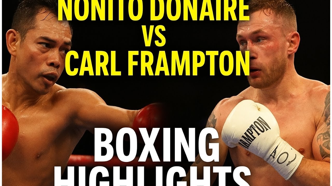 Nonito Donaire vs Carl Frampton – Full Fight Breakdown | Explosive HD Boxing Highlights