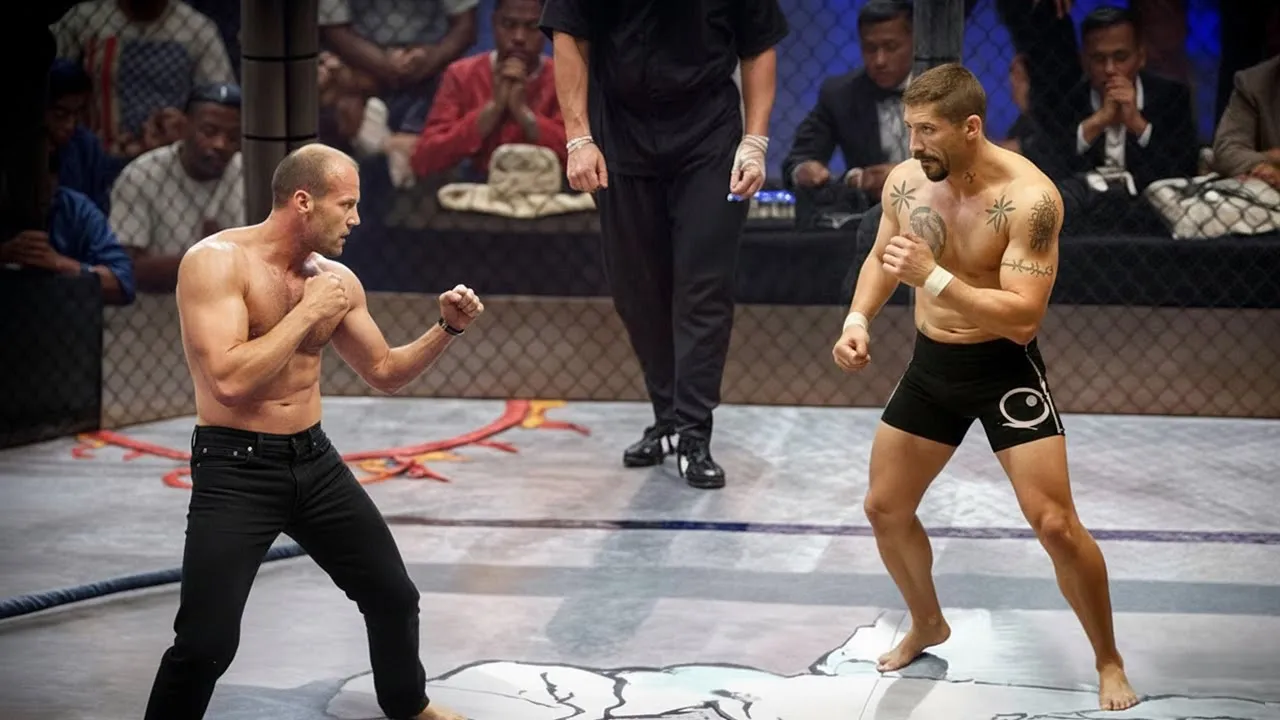 Jason Statham vs Scott Adkins | Jiu Jitsu vs Taekwondo