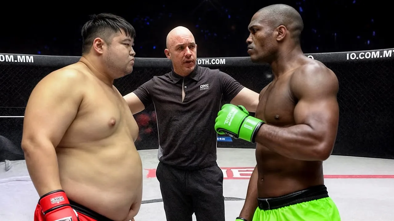 Big Man SHOCKS Everyone After Knocking Out Bodybuilder!