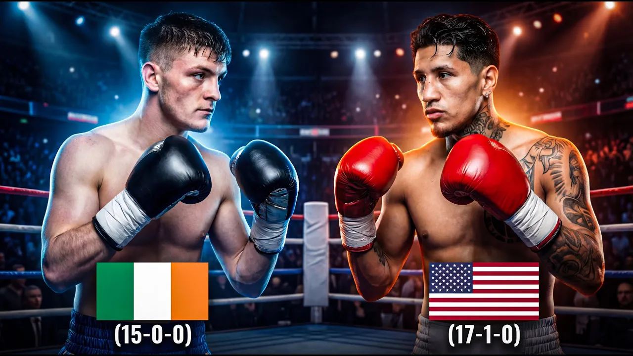 Rising Star Showcase! Callum Walsh (IRL) vs Fernando Vargas Jr. (USA) | Boxing Fight Highlight
