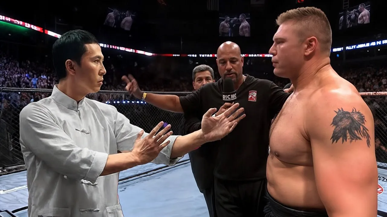 When a Wing Chun Master Faces a Pro Fighter… You Won’t Believe What Happens Next!