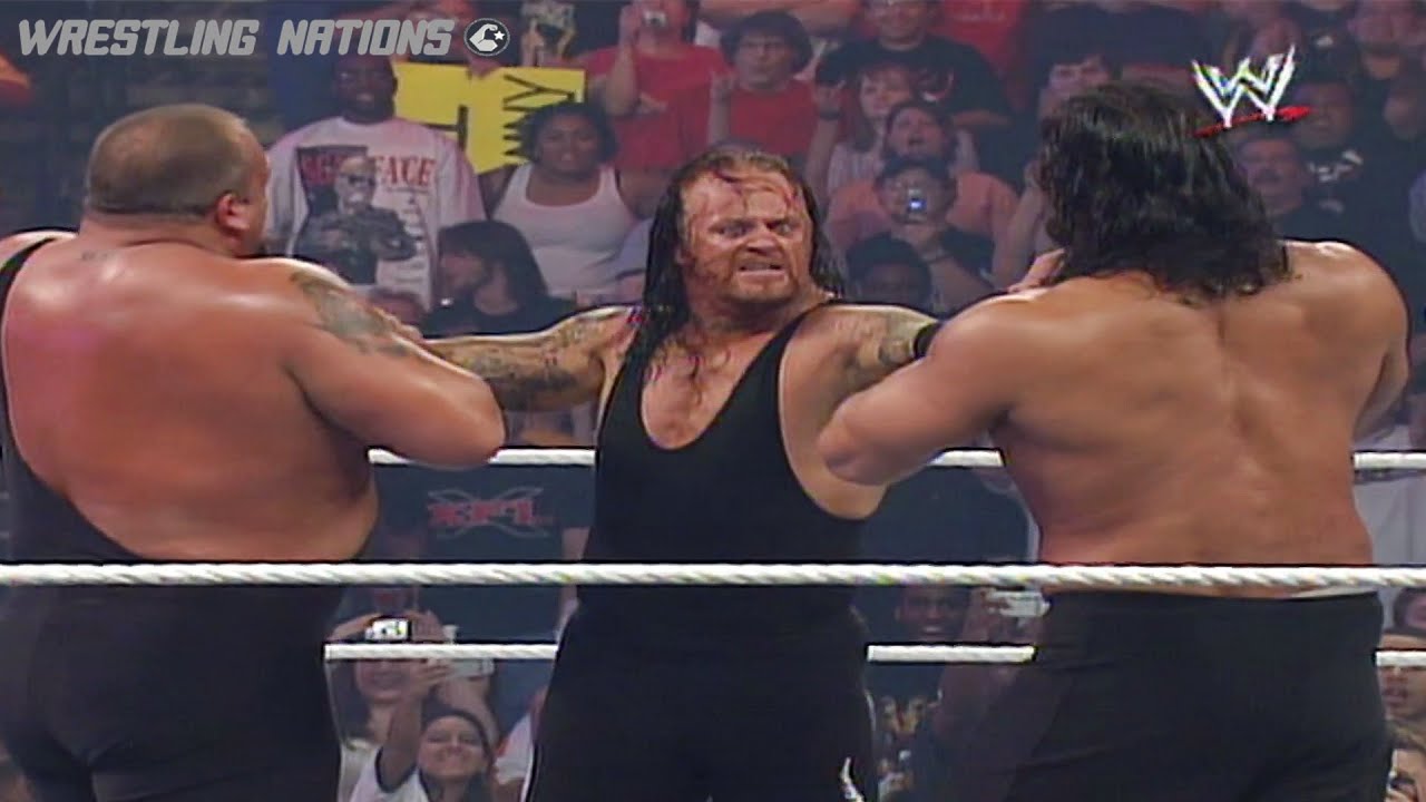Undertaker vs Khali and The Big Show