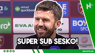 UNBELIEVABLE from SESKO | Michael Carrick | West Ham 1-1 Man Utd