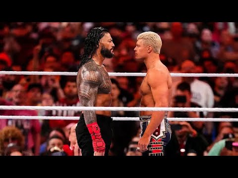 Roman Reigns vs Cody Rhodes Wrestlemania 39 Highlights