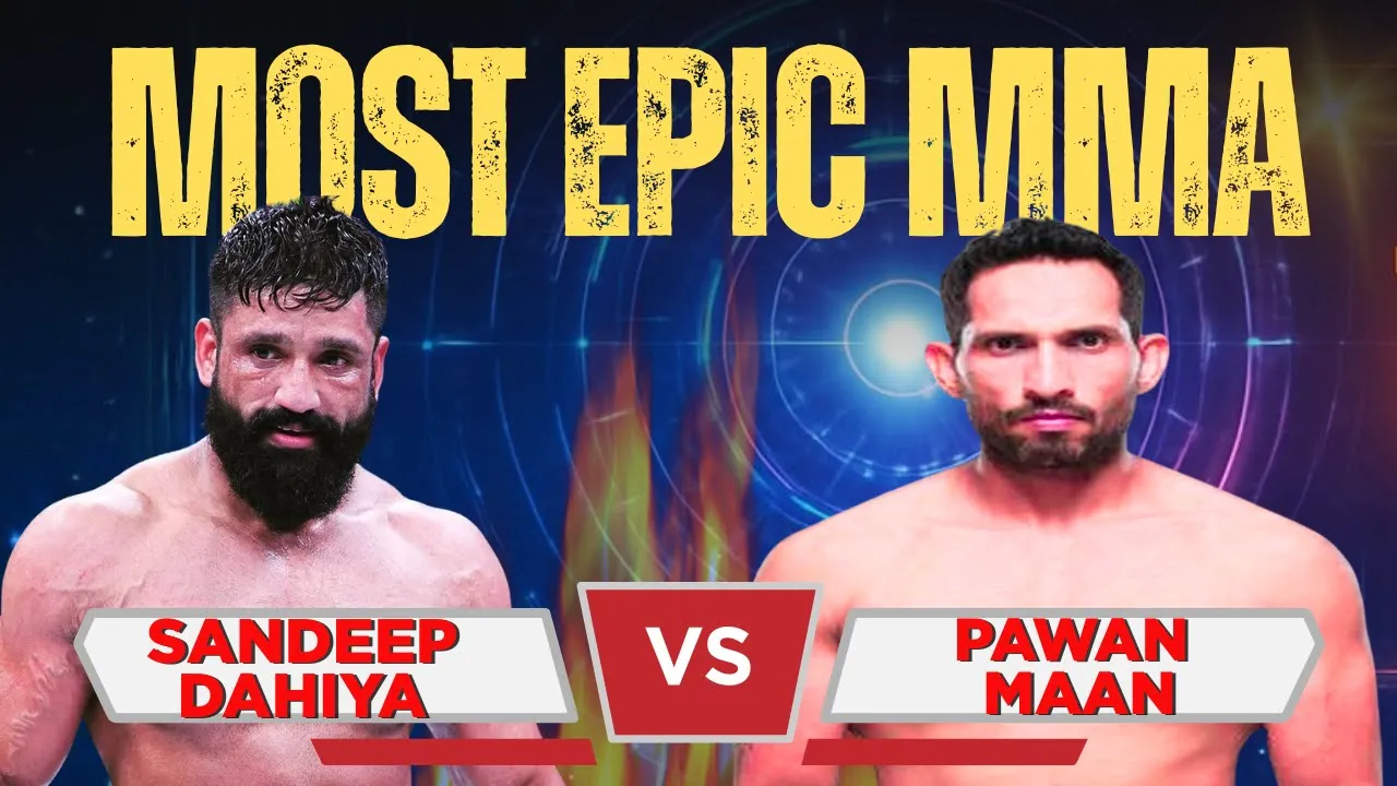 Get Ready for the ULTIMATE Indian MMA Experience Sandeep Dahiya vs Pawan Maan in Matrix Fight Night