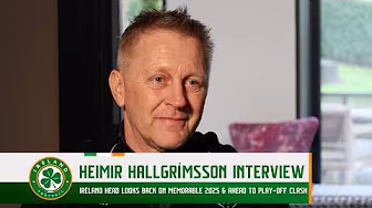 "It's a moment these players have created" 💚 | Heimir Hallgrímsson looks ahead to March Play-Offs