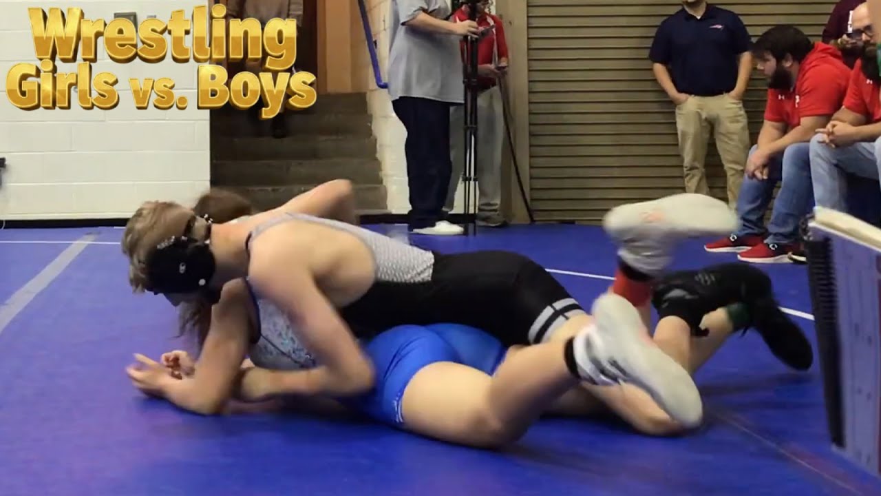 Wrestling Girls vs. Boys 22
