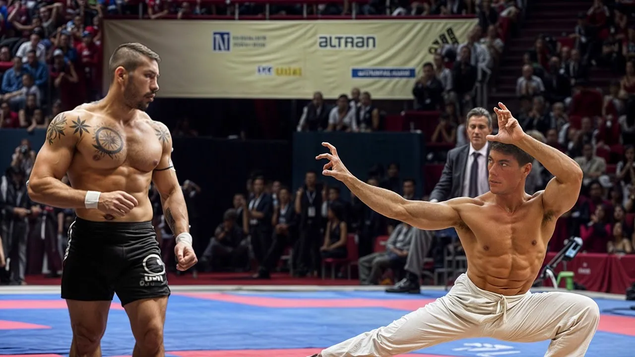 Jean Claude Van Damme vs Scott Adkins | Karate Vs Taekwondo