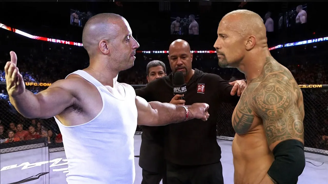 Unbelievable Fight | Vin Diesel vs Dwayne Johnson, Who Wins?