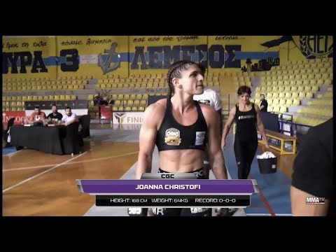 Terrifying female mma fighter vs 20 year old girl from Italy: CGC 2