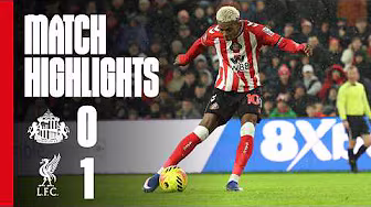 First Home Defeat Of The Season | Sunderland AFC 0 - 1 Liverpool | Premier League Highlights