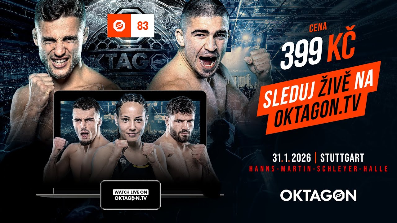 OKTAGON 83: Free Prelims 🇨🇿 🇸🇰