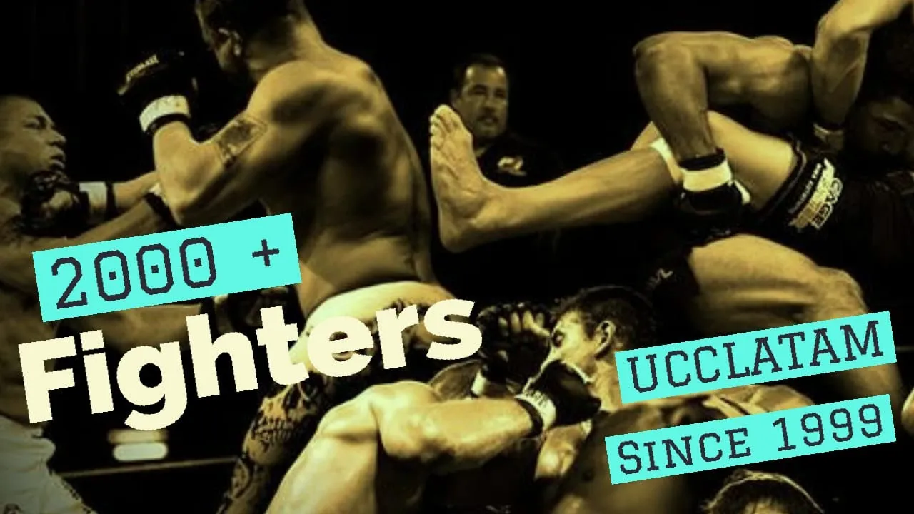 2000 Peleadores en UCCLATAM - Mas de 20 años de historia - MMA - WMMA