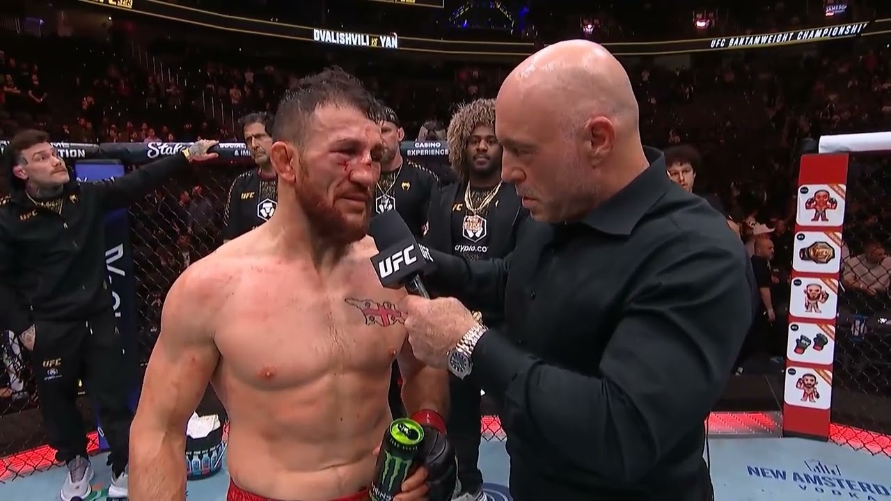 UFC 323: Мераб Двалишвили - Слова после боя