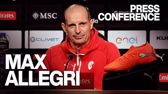 Allegri: "I dettagli fanno la differenza" | #PisaMilan | Conferenza Stampa