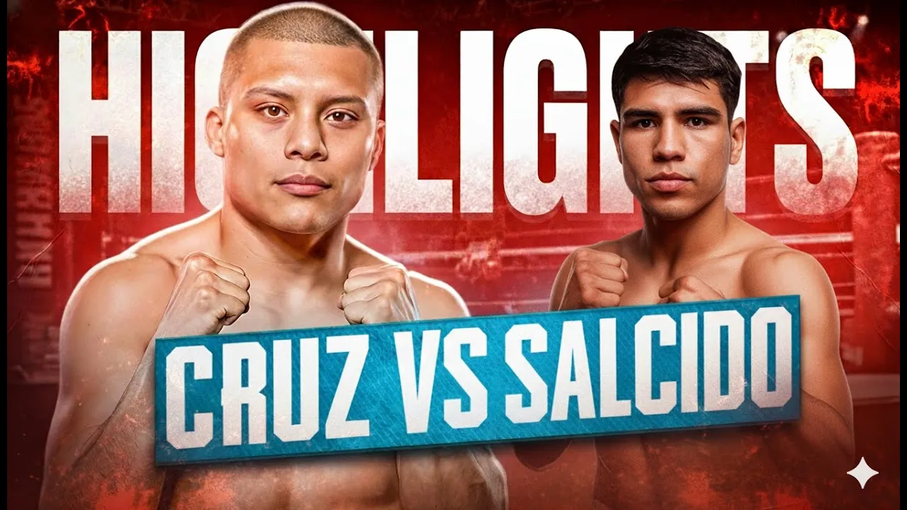 Mexican Clash! Isaac cruz (MEXICO) vs Omar Salcido (MEXICO) | Boxing Fight Highlights