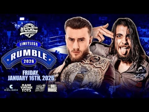 Mjf (C) Vs Alec Price Aew World title Match Highlights Limitless Rumble 2026 
