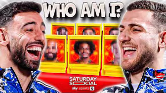 Bruno Fernandes vs Diogo Dalot  | 'Who Am I?' Manchester United Teammates Quiz