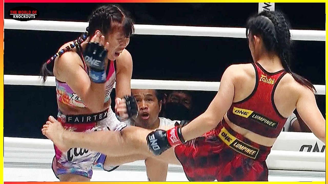 Islay Erika Bomogao (Philippines) vs Ran Longshu (China) | MUAY THAI Fight, HD