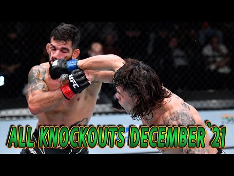 Knockouts in MMA december`21