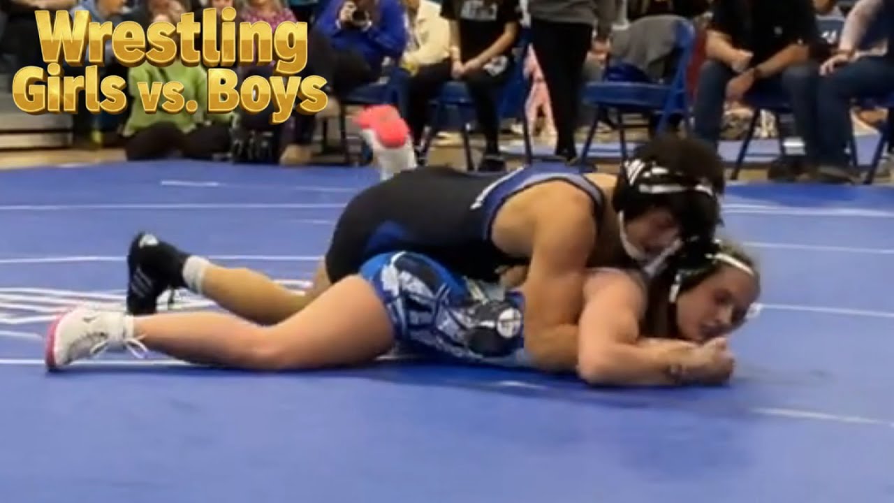 Wrestling Girls vs. Boys 16